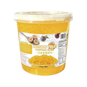 Passion Fruit Popping Boba